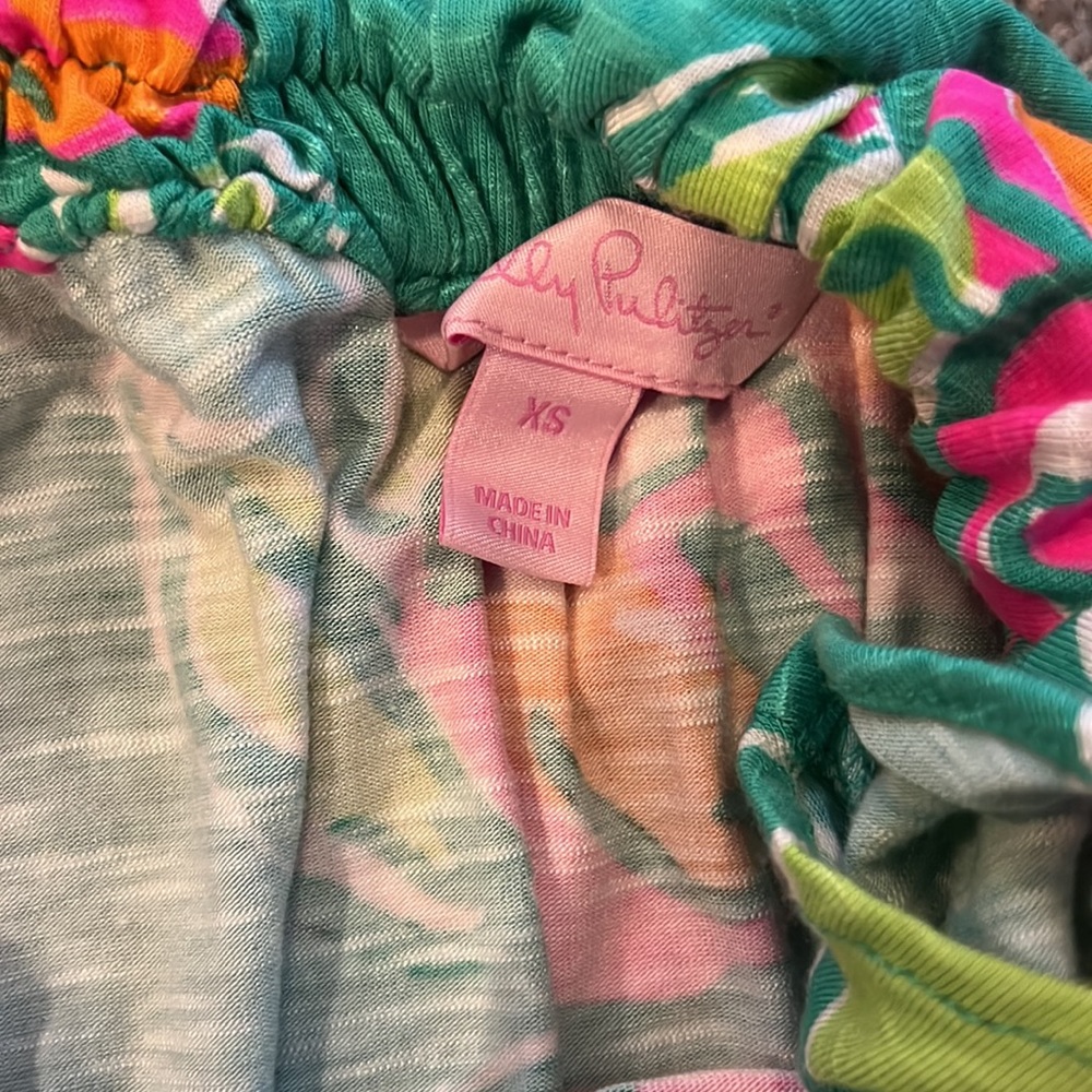 Lilly Pulitzer Green Floral Maxi Dress - Picture 5 of 5